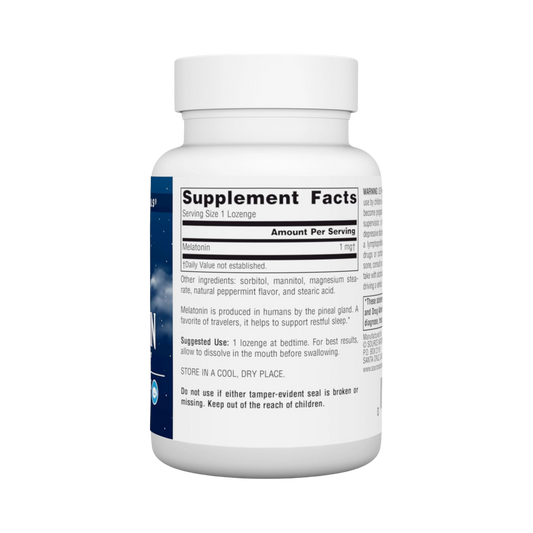 Source Naturals, Sleep Science Melatonin, 1 Mg Peppermint, 200 Lozenge