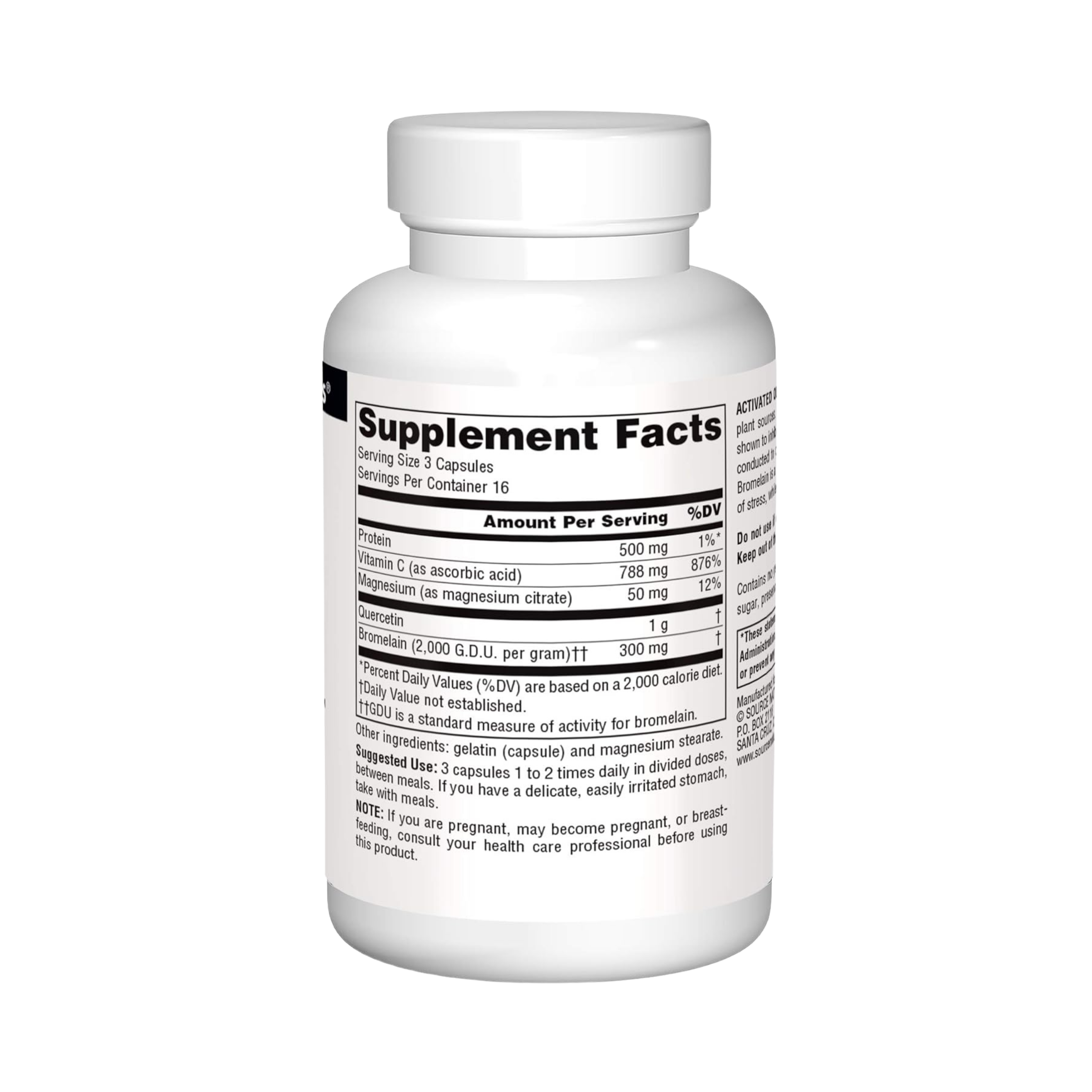 Source Naturals, Activated Quercetin, 50 Tablets