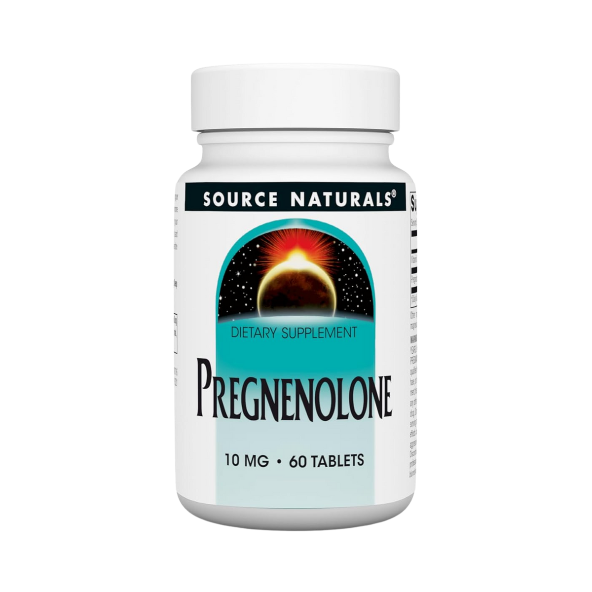 Source Naturals, Pregnenolone, 10 Mg, 60 Tablets