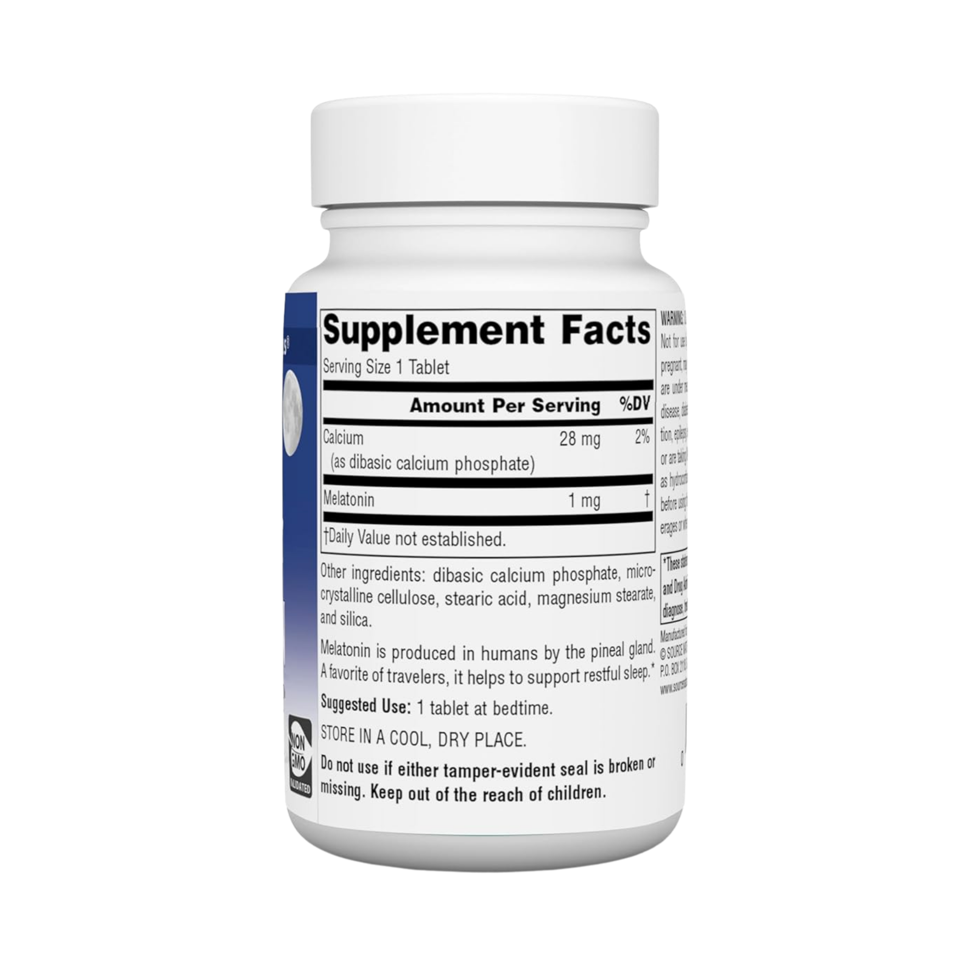 Source Naturals, Sleep Science Melatonin, 1 Mg, 200 Tablets