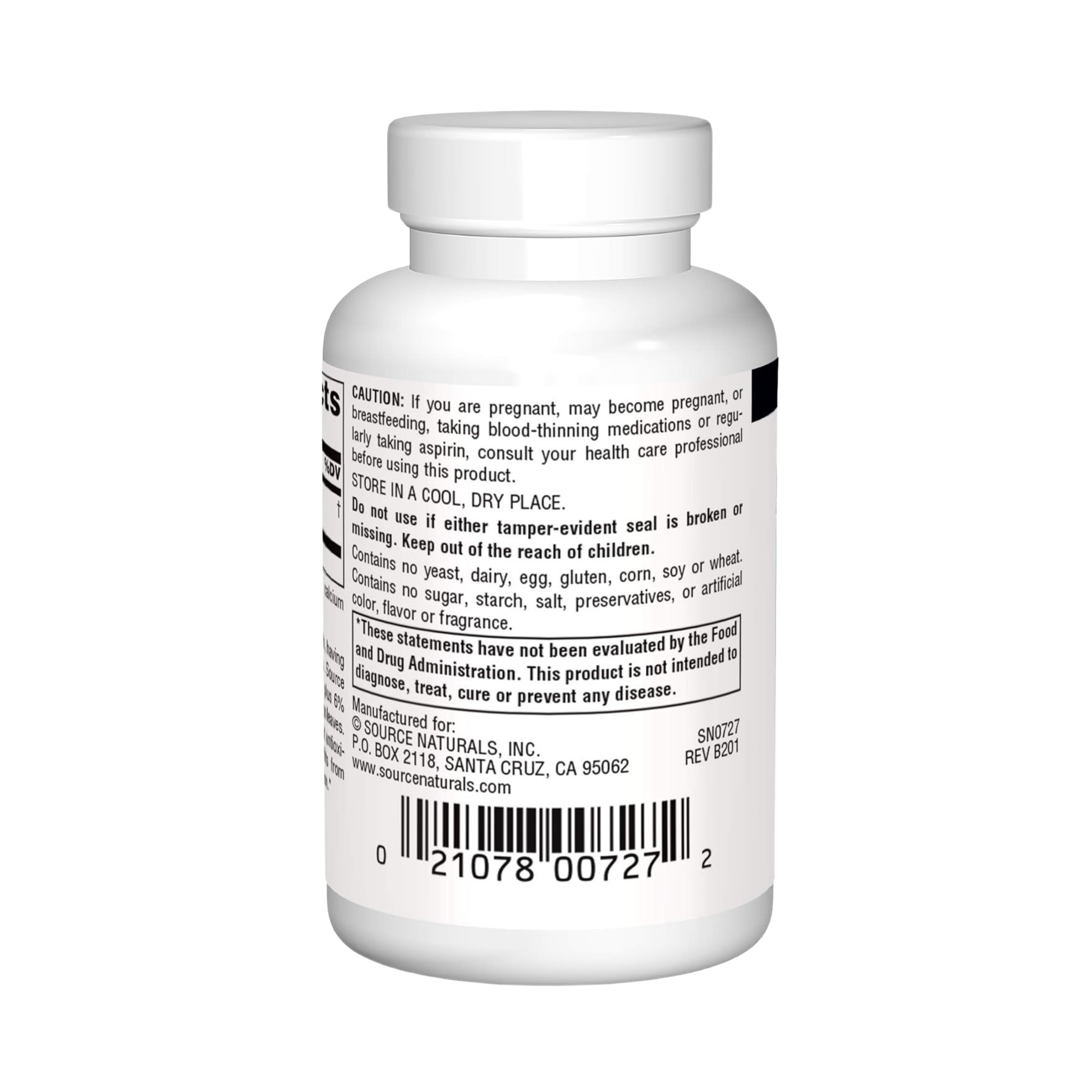 Source Naturals, Ginkgo-24, 40 Mg, 60 Tablets