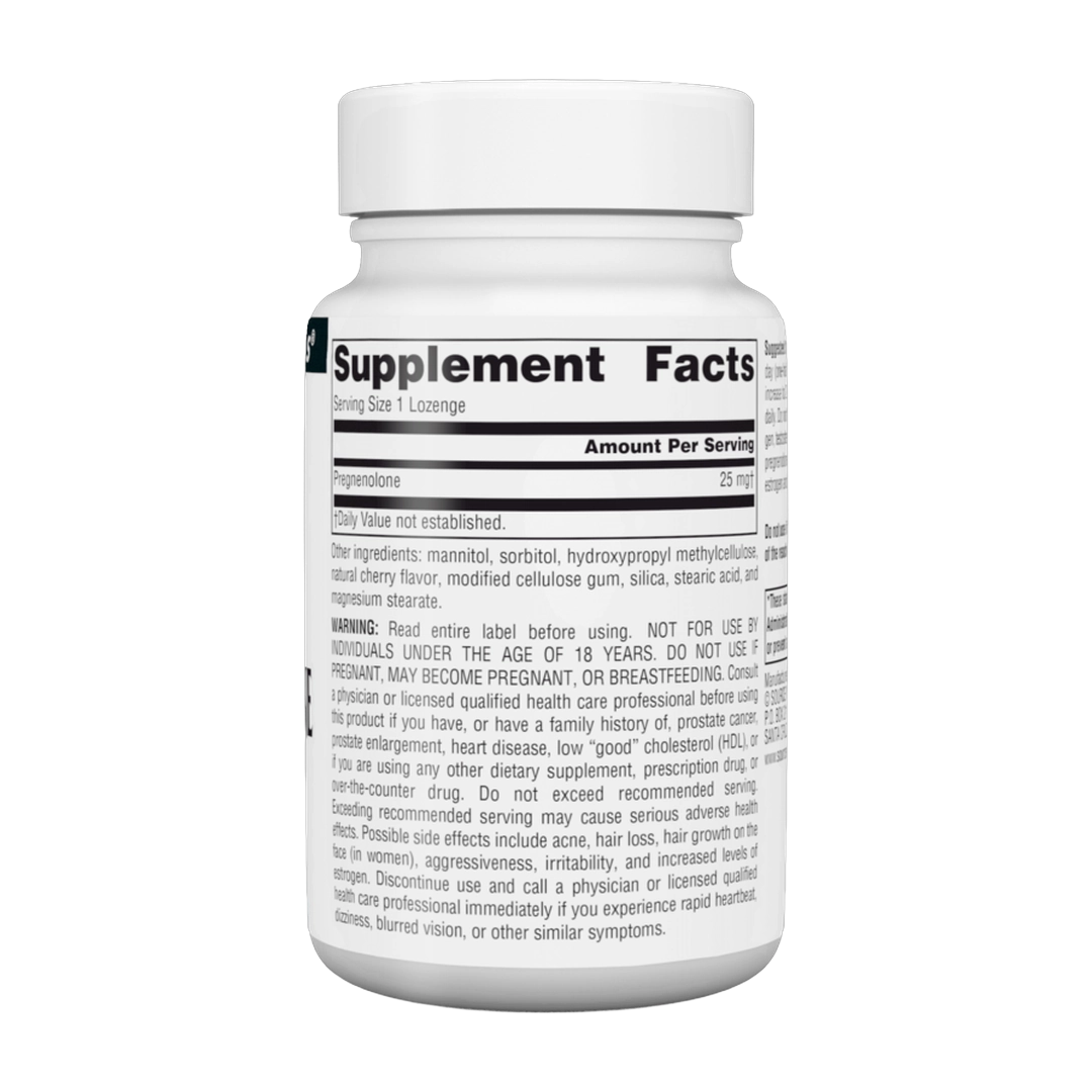 Source Naturals, Pregnenolone, 25 Mg, 60 Cherry Lozenge