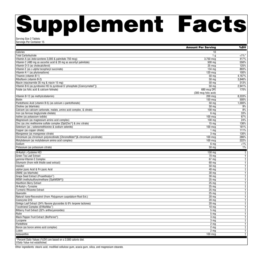 Source Naturals, Life Force Multiple, 30 Tablets