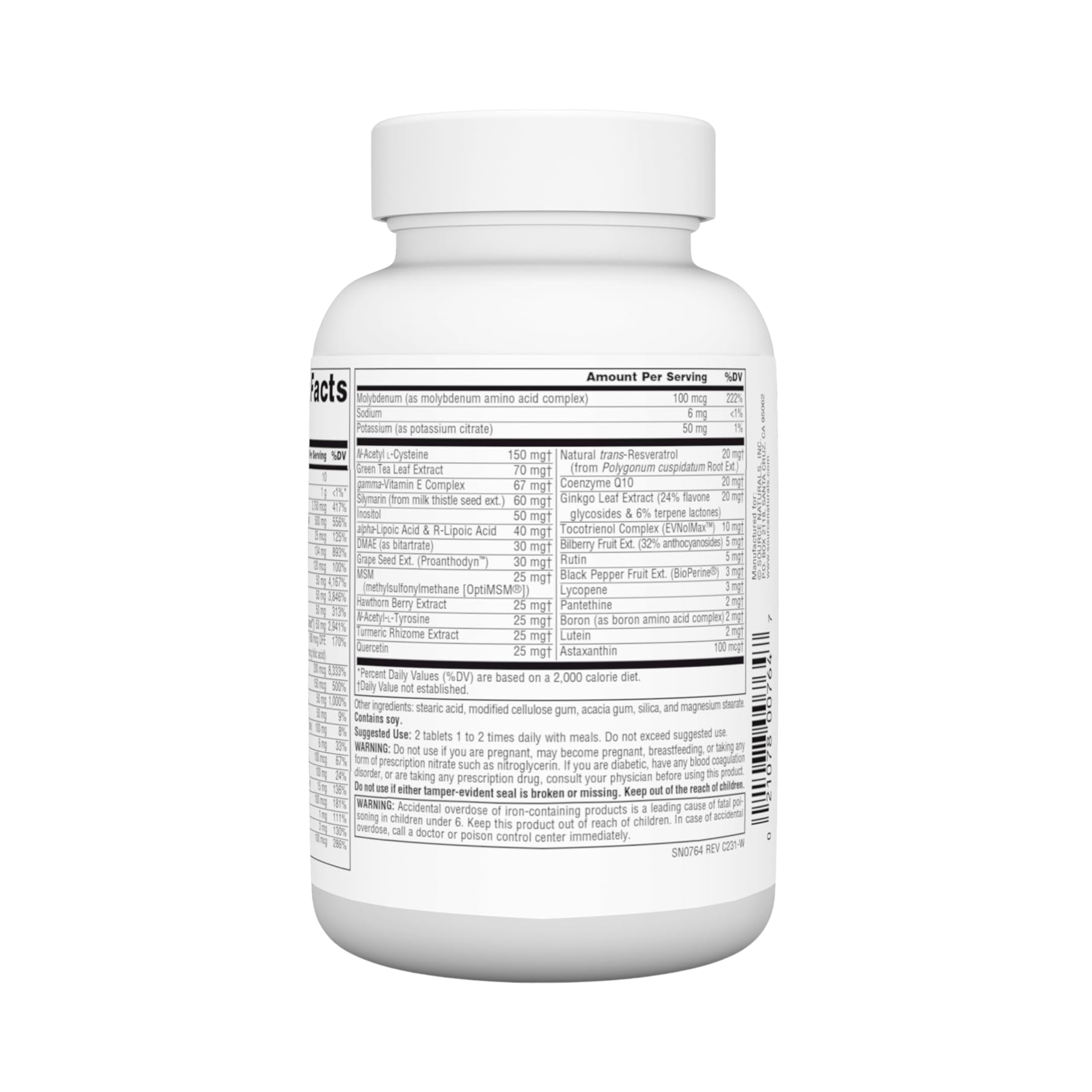 Source Naturals, Life Force Multiple, 30 Tablets