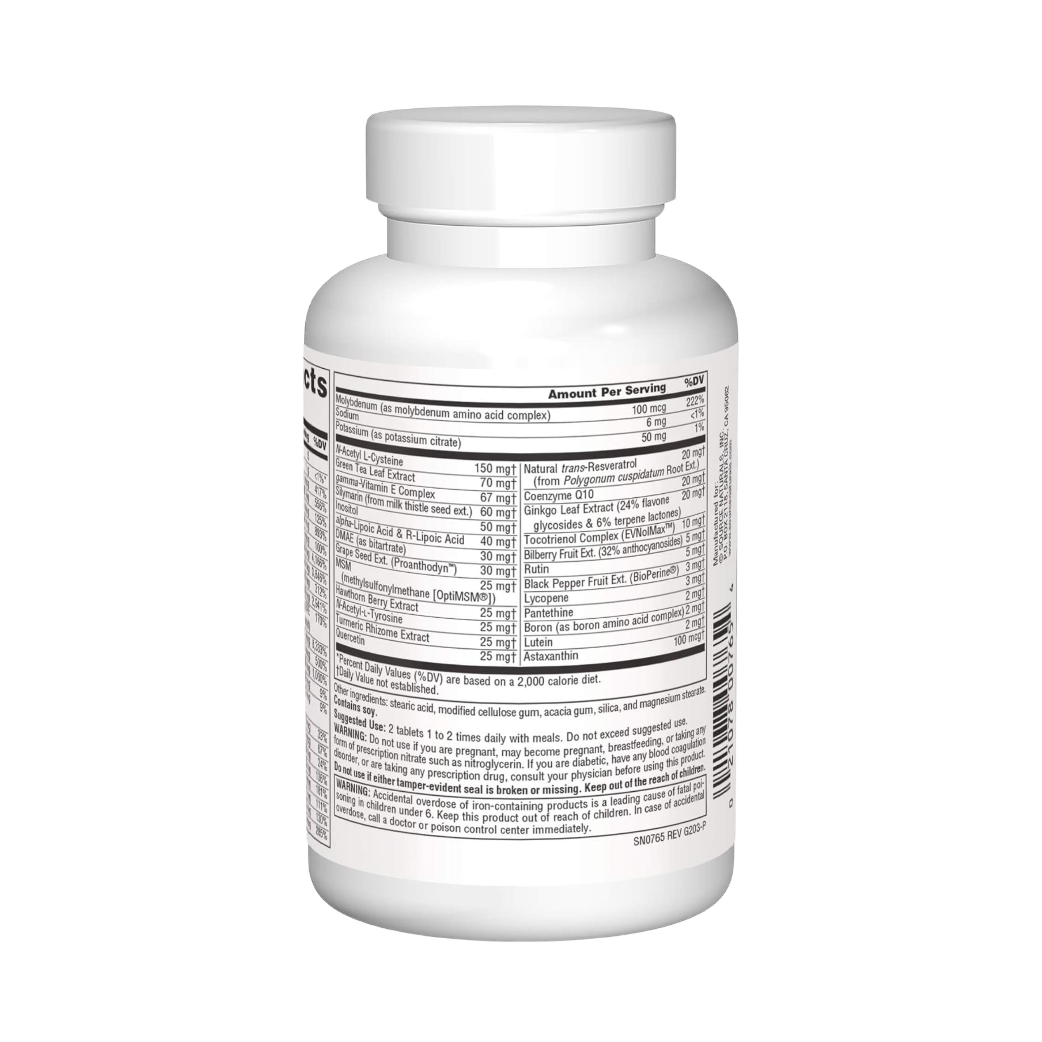 Source Naturals, Life Force Multiple, 60 Tablets