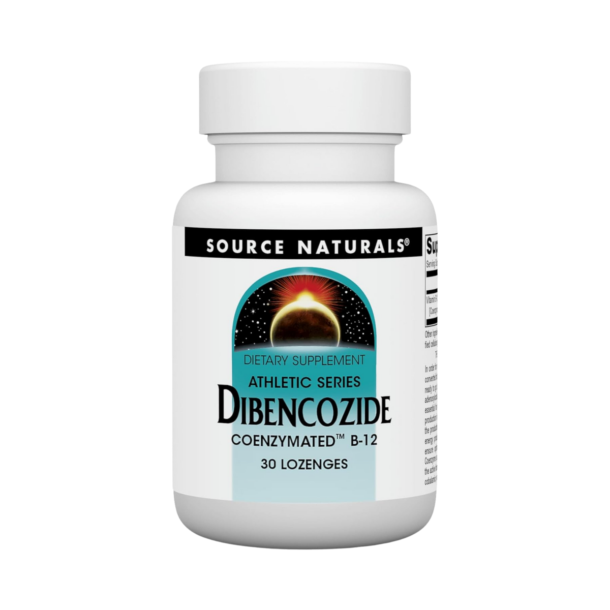 Source Naturals, Dibencozide Coenzymated B-12, 30 Lozenges