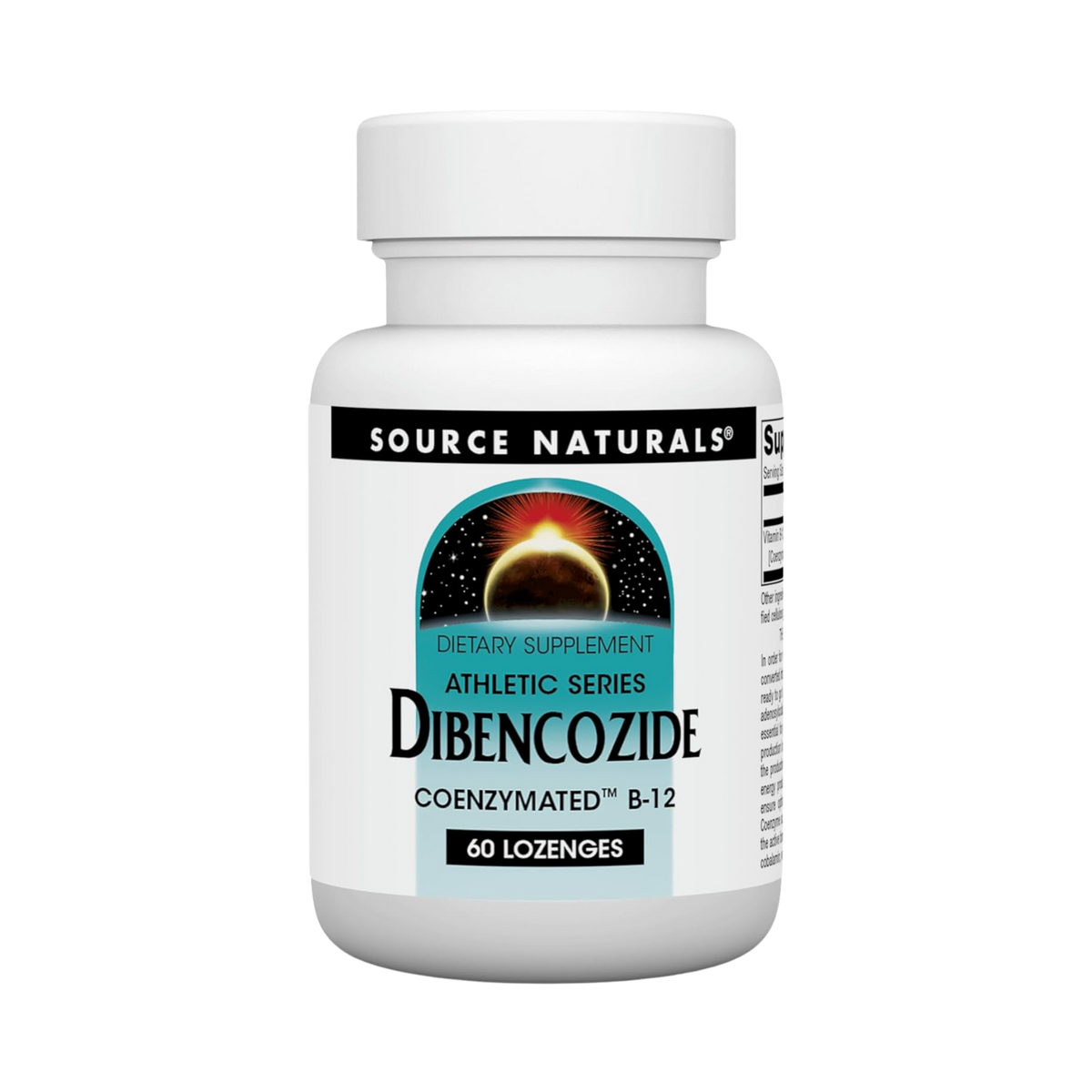 Source Naturals, Dibencozide Coenzymated B-12, 60 Lozenges