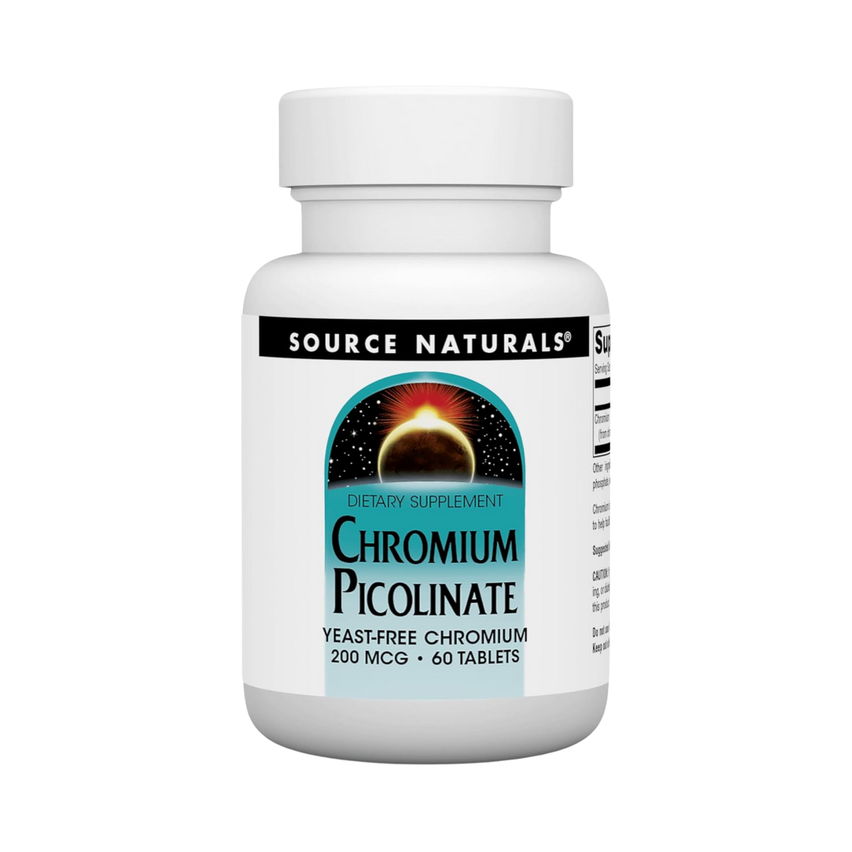 Source Naturals, Chromium Picolinate, 200 Mcg, 60 Tablets