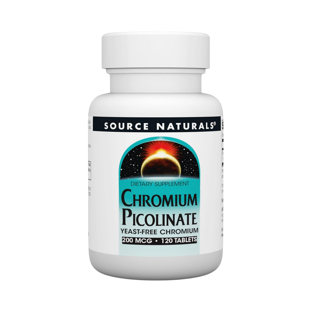 Source Naturals, Chromium Picolinate, 200 Mcg, 120 Tablets