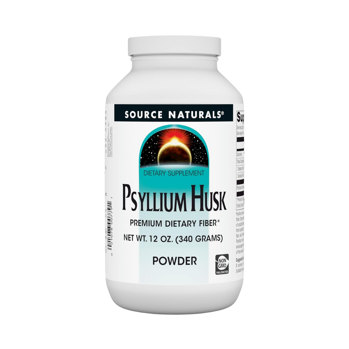 Source Naturals, Psyllium Husk, 12 Oz Powder