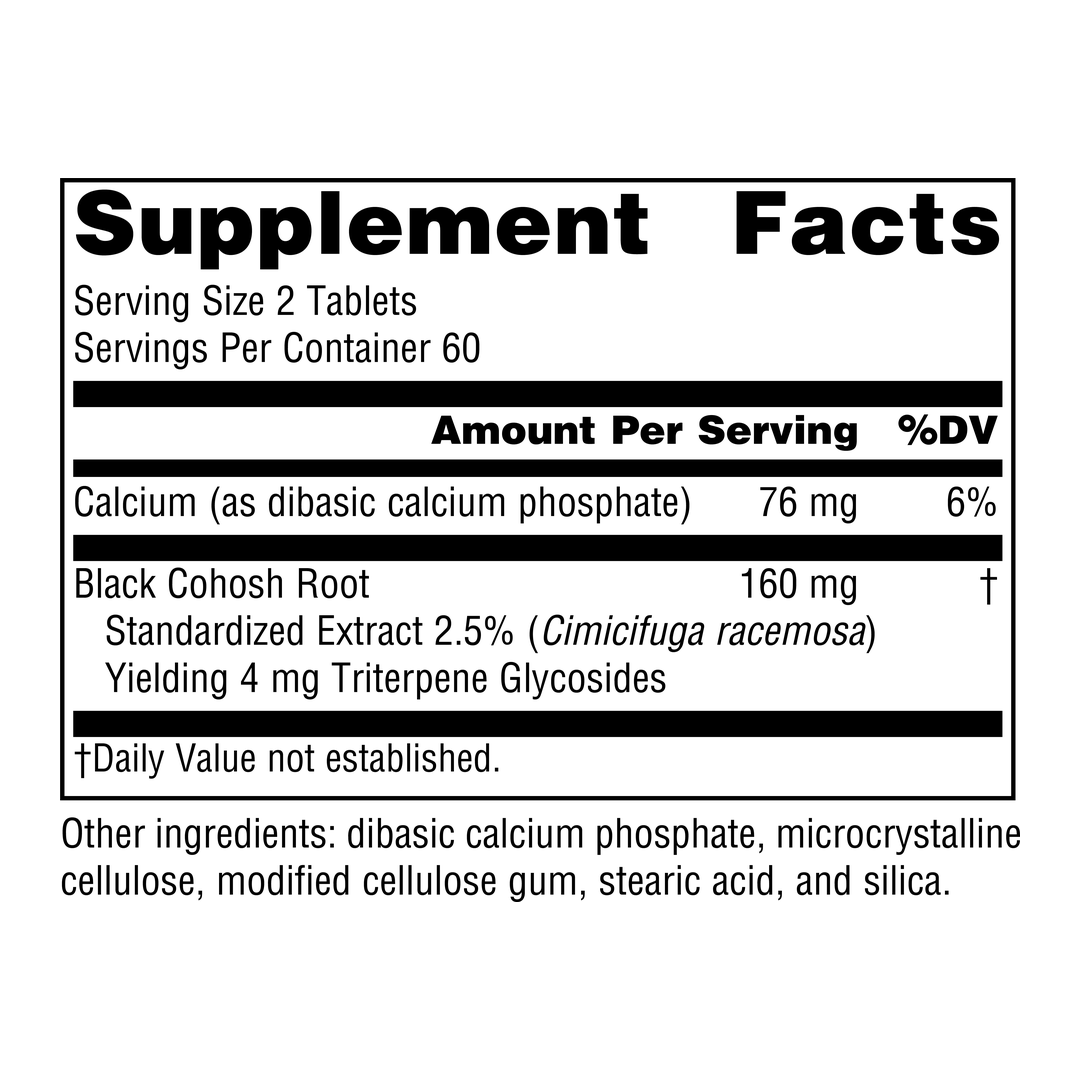 Source Naturals, Black Cohosh, 80 Mg, 120 Tablets