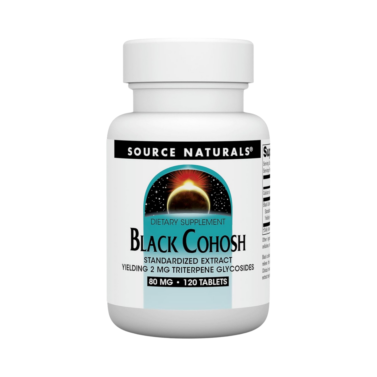 Source Naturals, Black Cohosh, 80 Mg, 120 Tablets