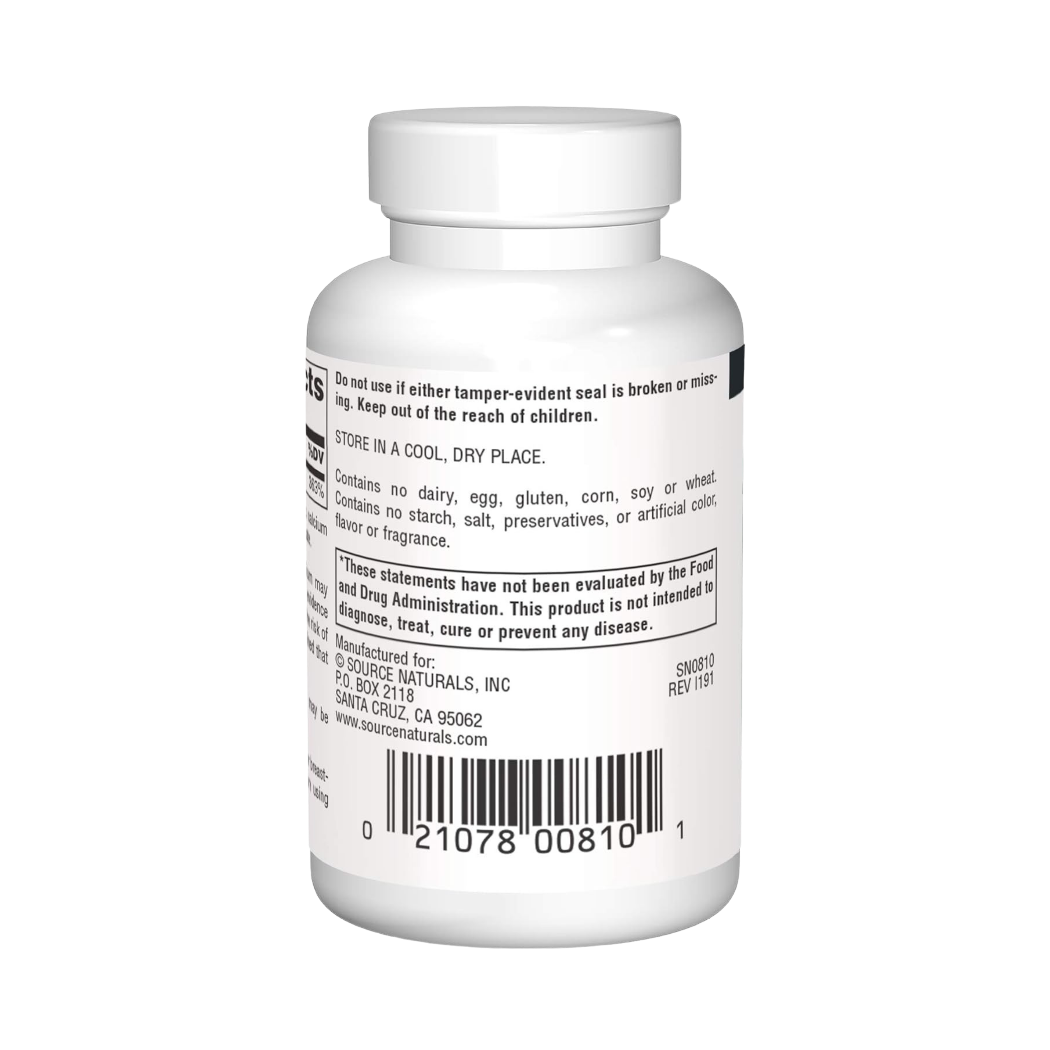 Source Naturals, Selenium, 200 Mcg, 60 Tablets
