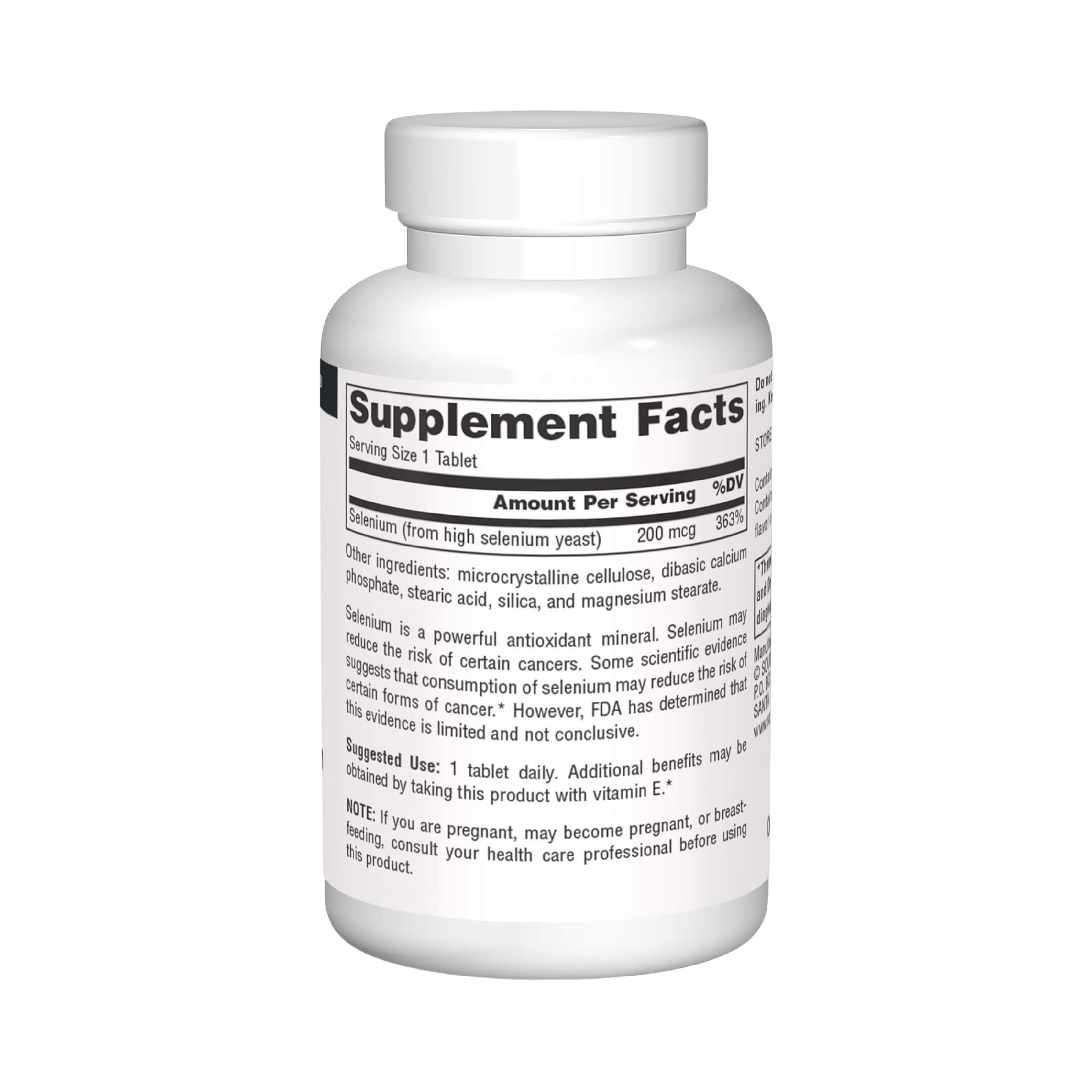 Source Naturals, Selenium, 200 Mcg, 60 Tablets
