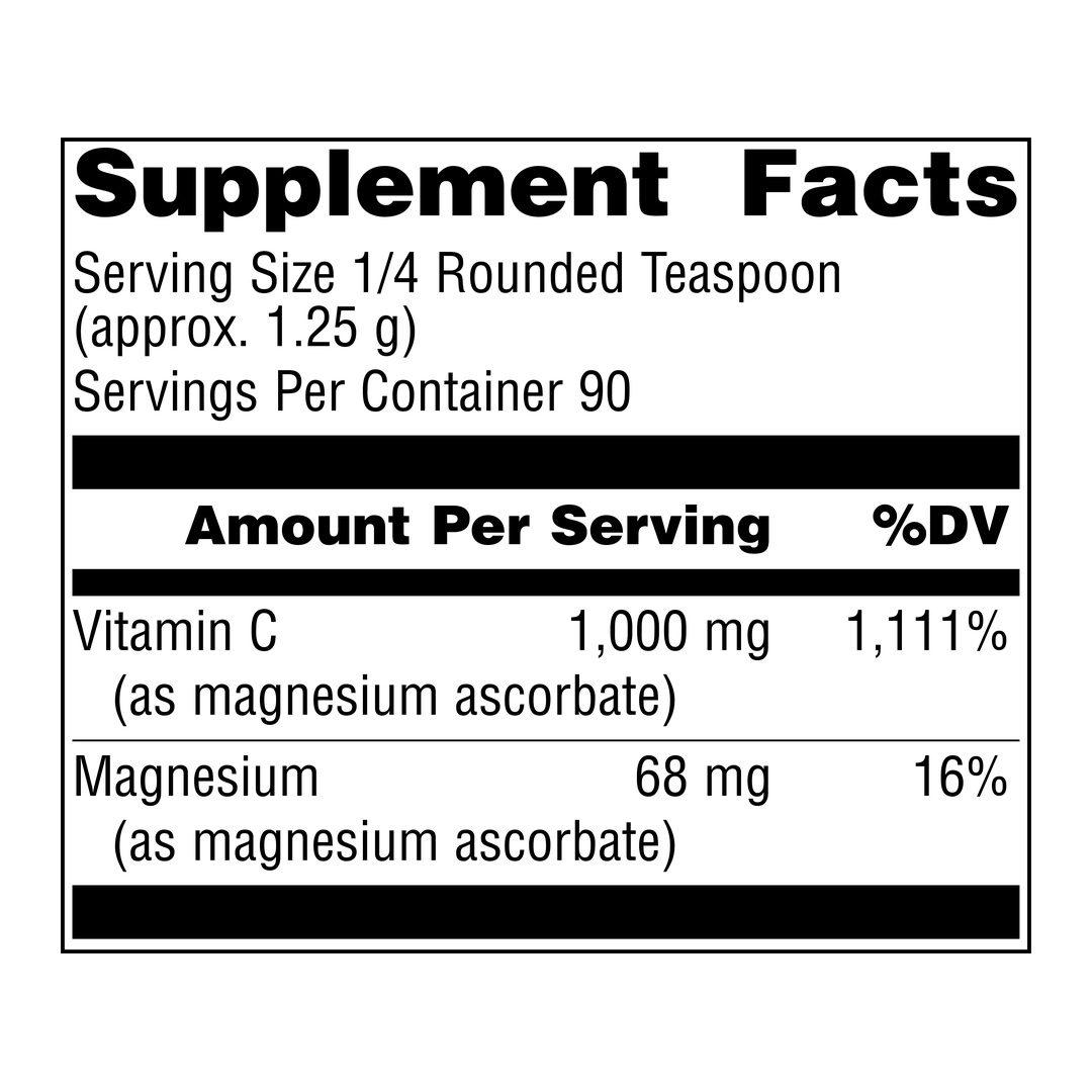 Source Naturals, Magnesium Ascorbate, 4 Oz Powder