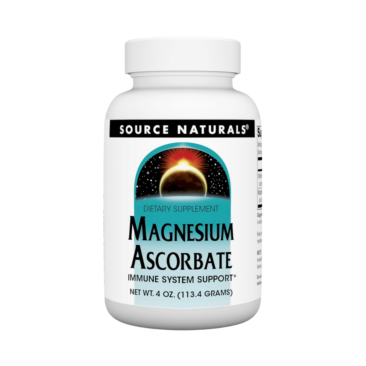 Source Naturals, Magnesium Ascorbate, 8 Oz Powder