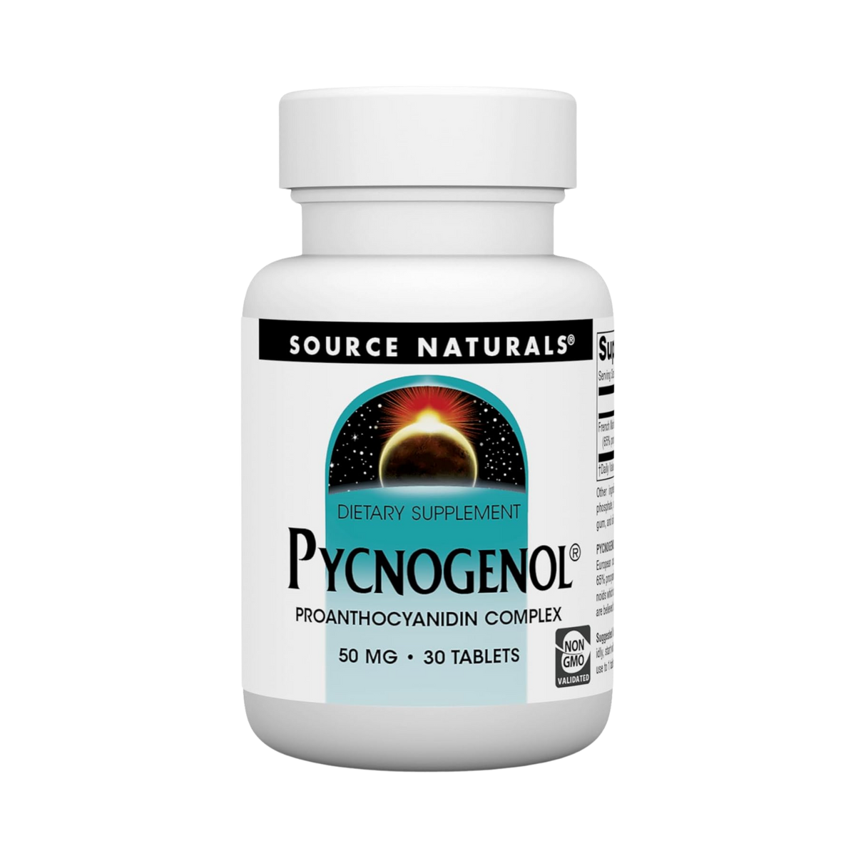 Source Naturals, Pycnogenol Proanthocyanidin Complex, 50 Mg, 30 Tablets