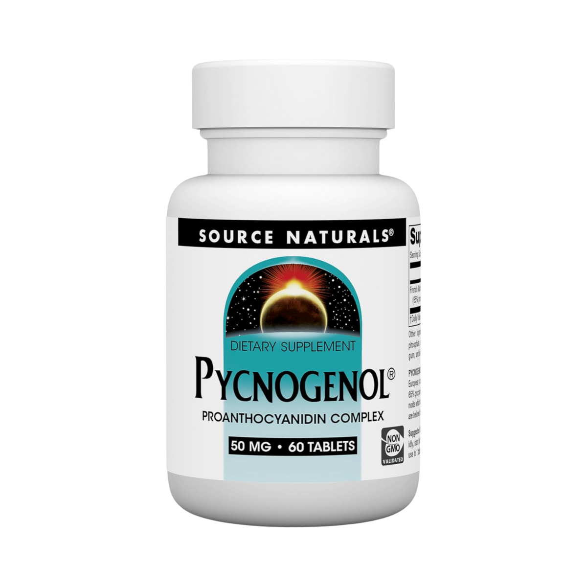 Source Naturals, Pycnogenol Proanthocyanidin Complex, 50 Mg, 60 Tablets