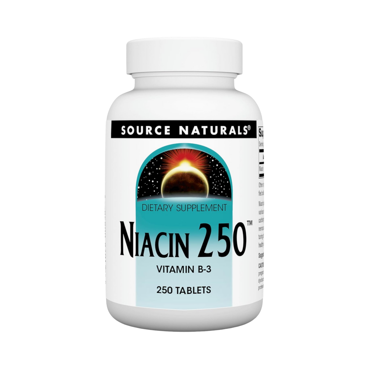Source Naturals, Niacin 250, 250 Tablets