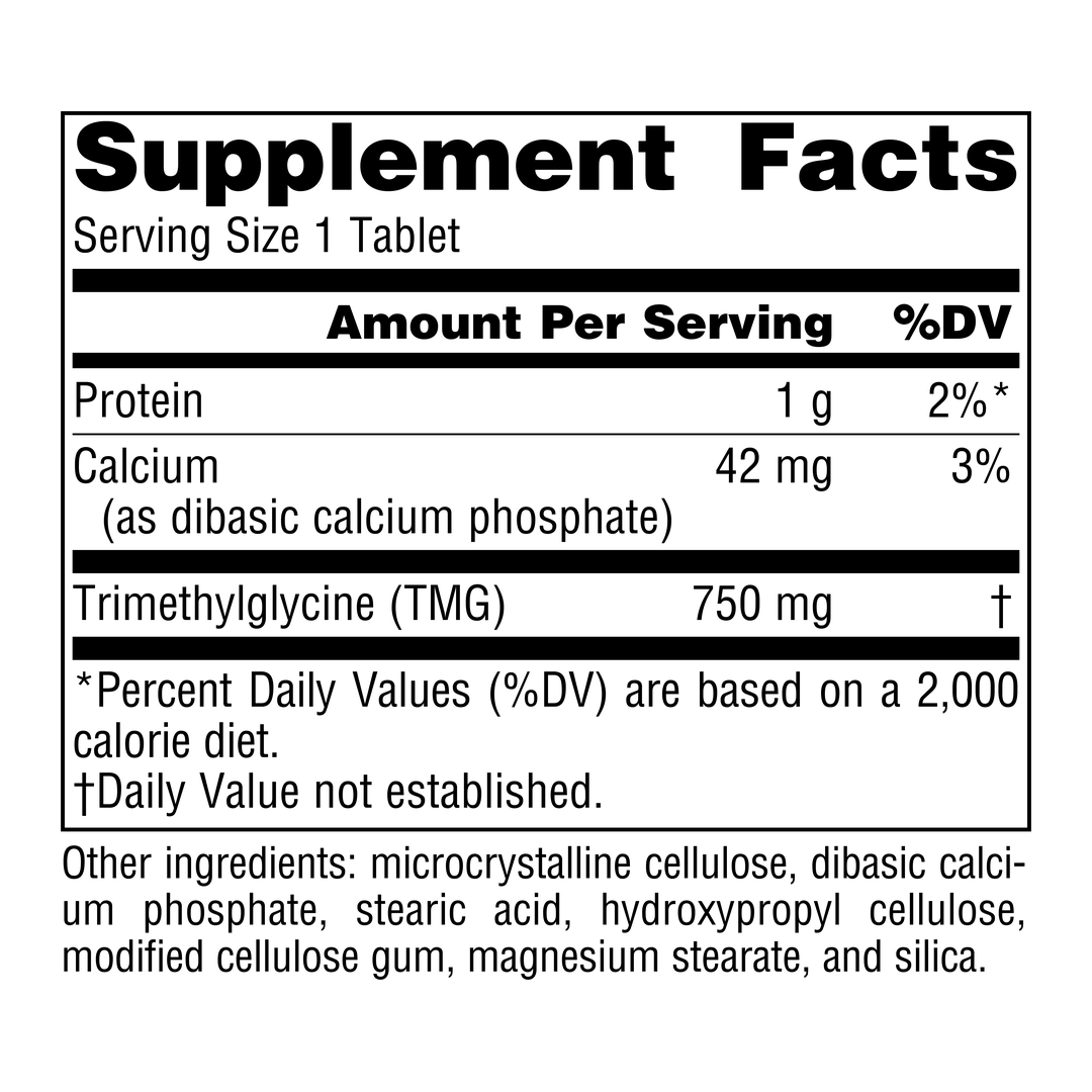 Source Naturals, TMG, 750 Mg, 120 Tablets