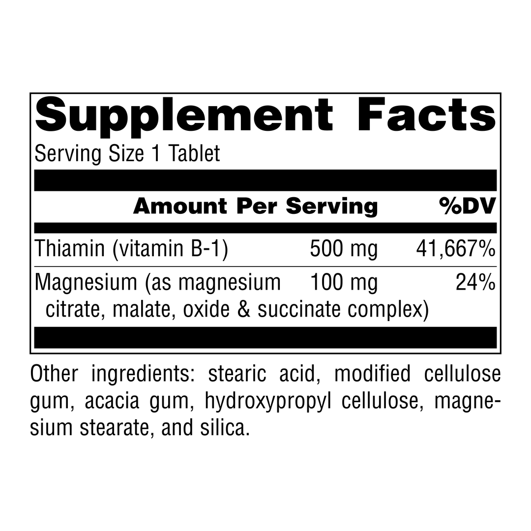 Source Naturals, B-1, High Potency, 500 Mg, 50 Tablets