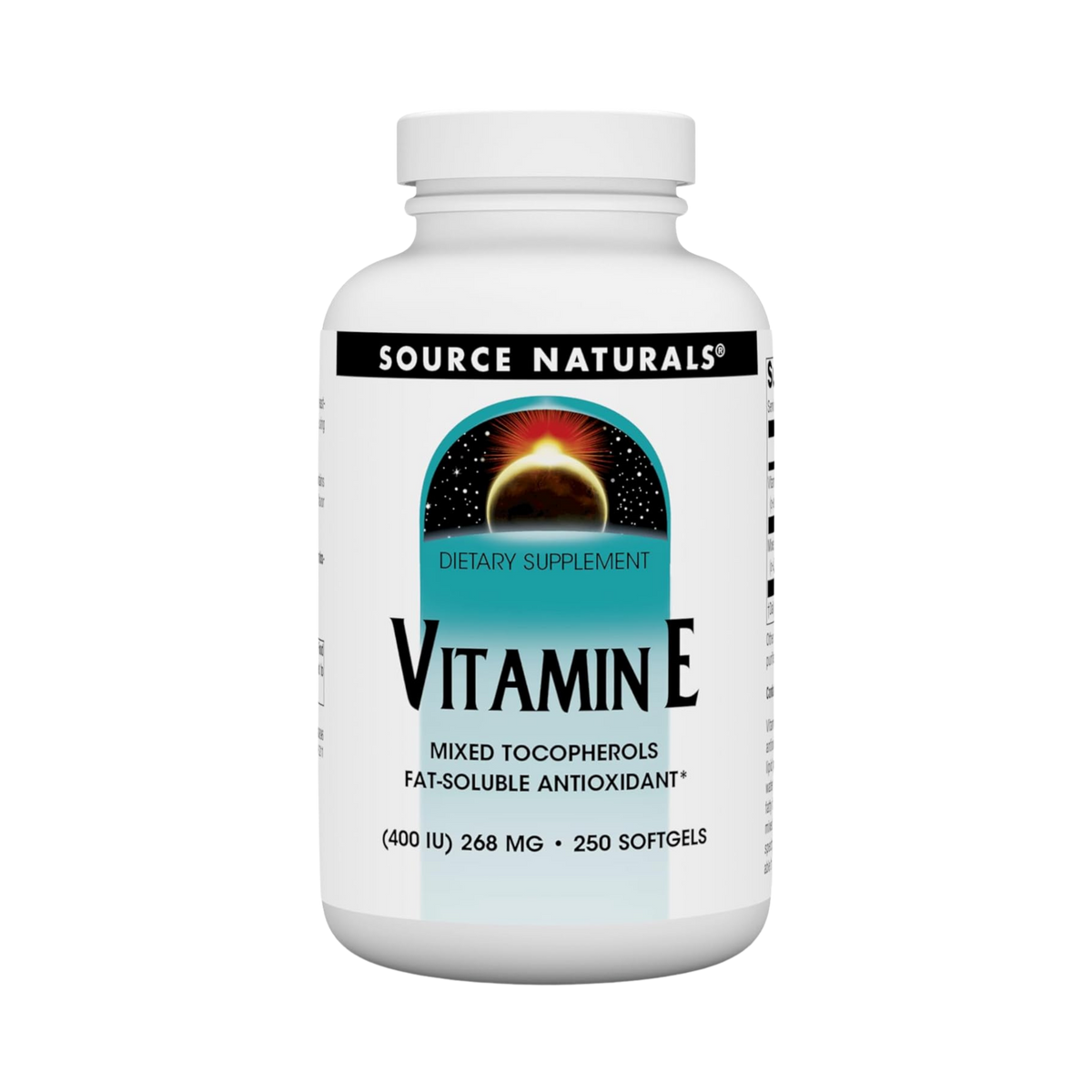 Source Naturals, Vitamin E, 400 IU, 250 Softgels
