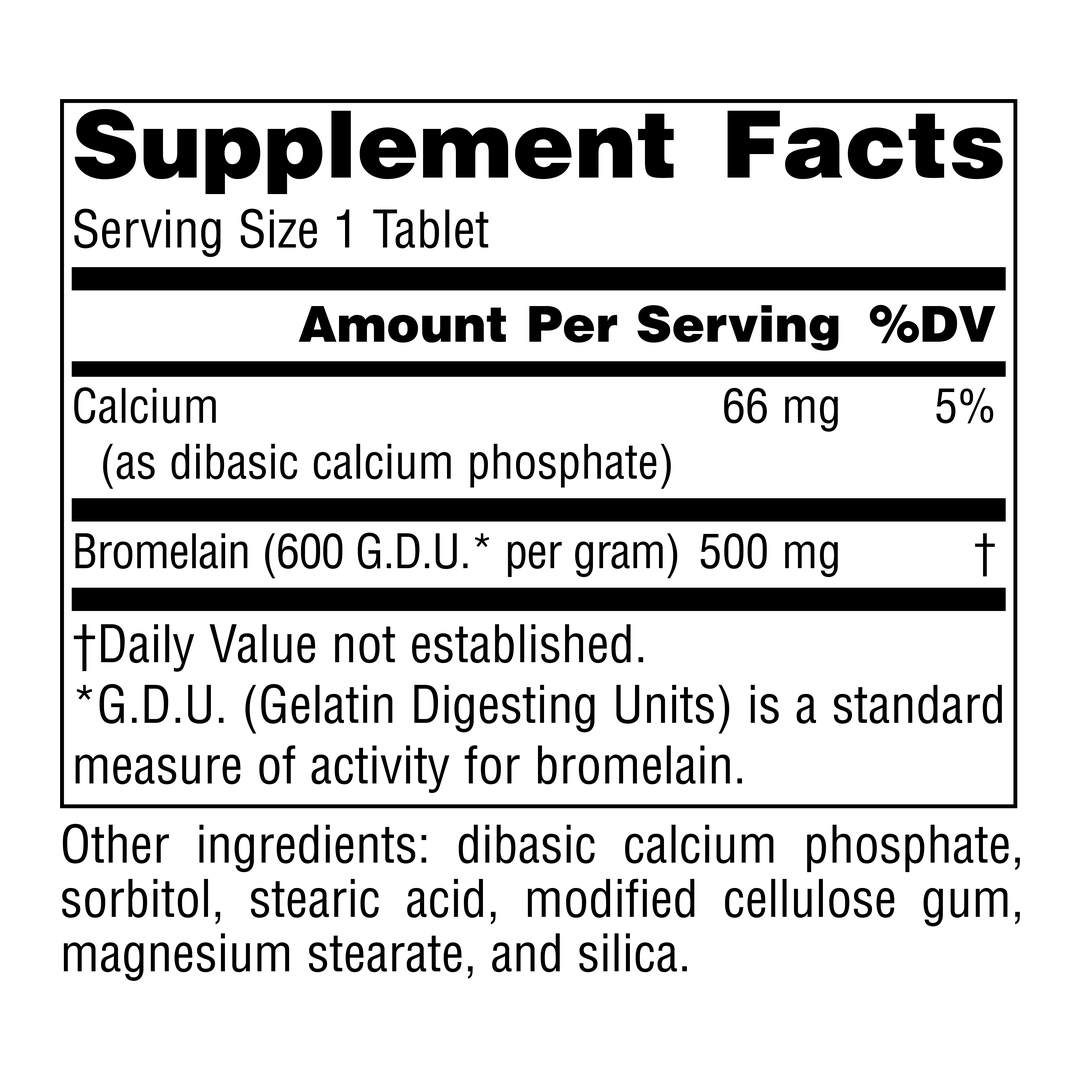 Source Naturals, Bromelain, 500 Mg, 120 Tablets