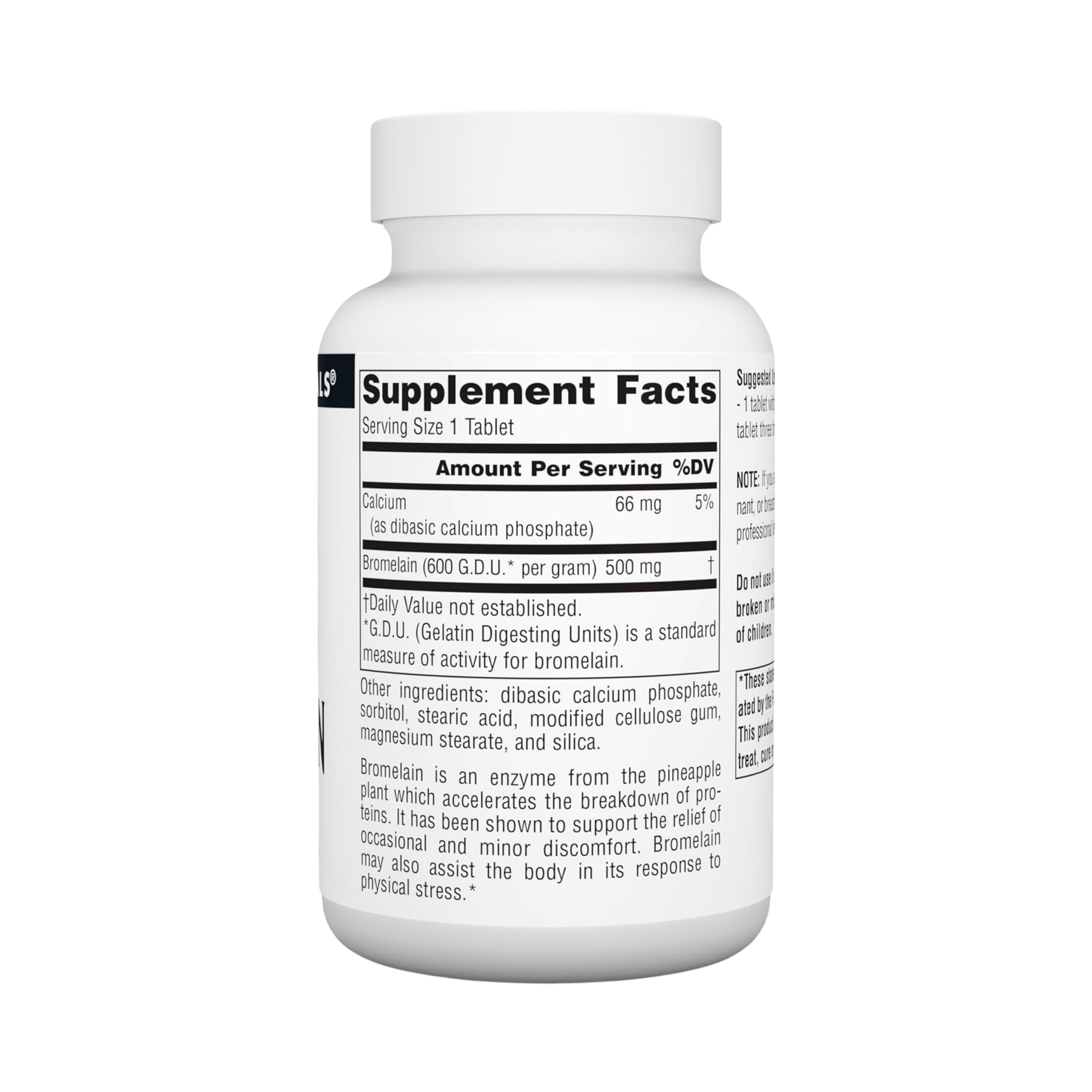 Source Naturals, Bromelain, 500 Mg, 120 Tablets