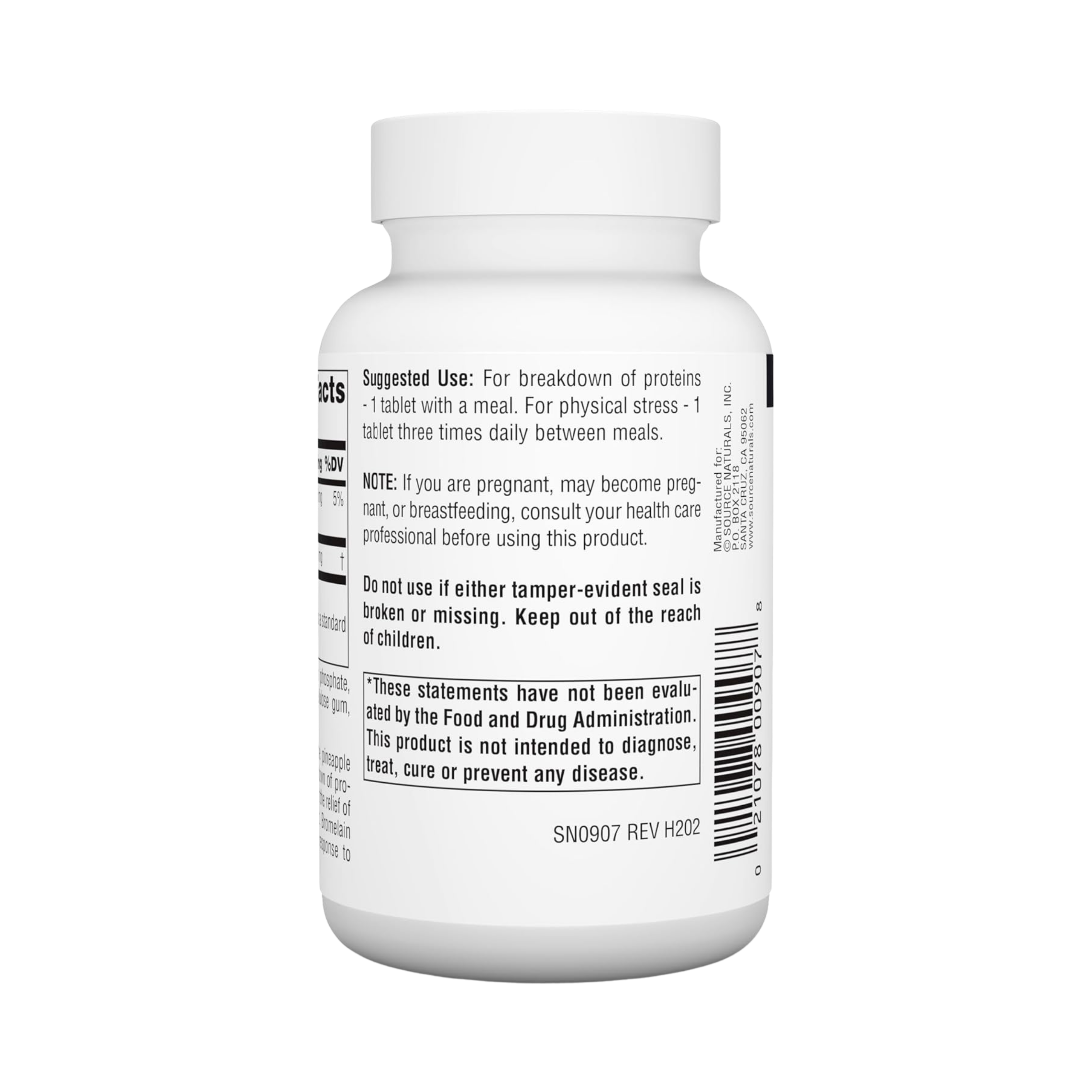 Source Naturals, Bromelain, 500 Mg, 120 Tablets
