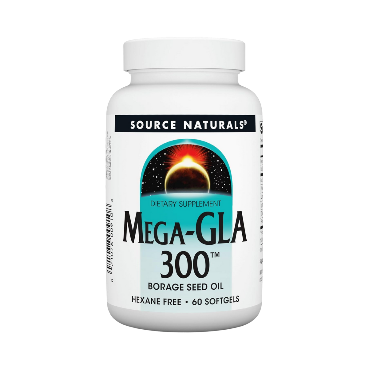 Source Naturals, Mega-GLA 300, 60 Softgels