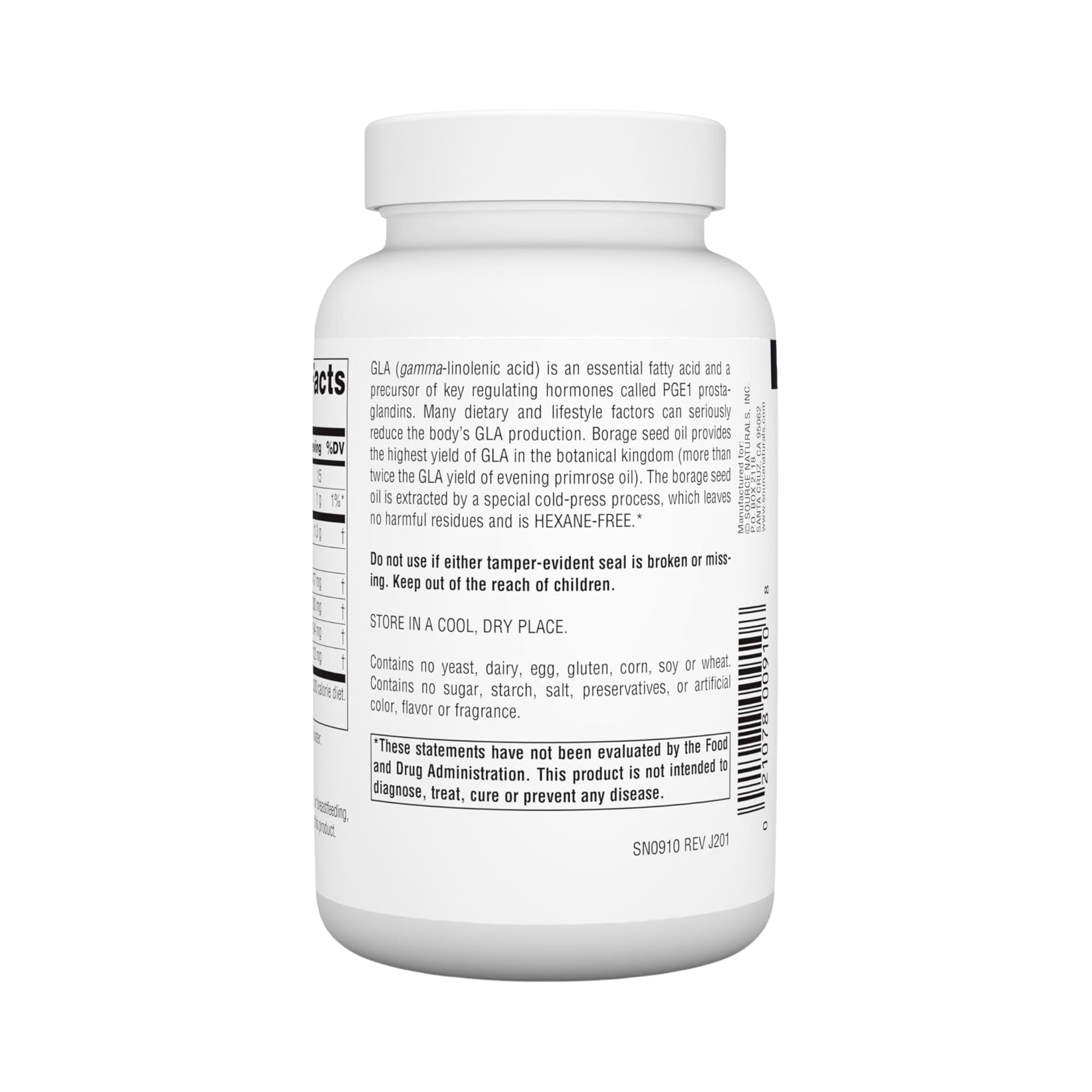 Source Naturals, Mega-GLA 300, 60 Softgels