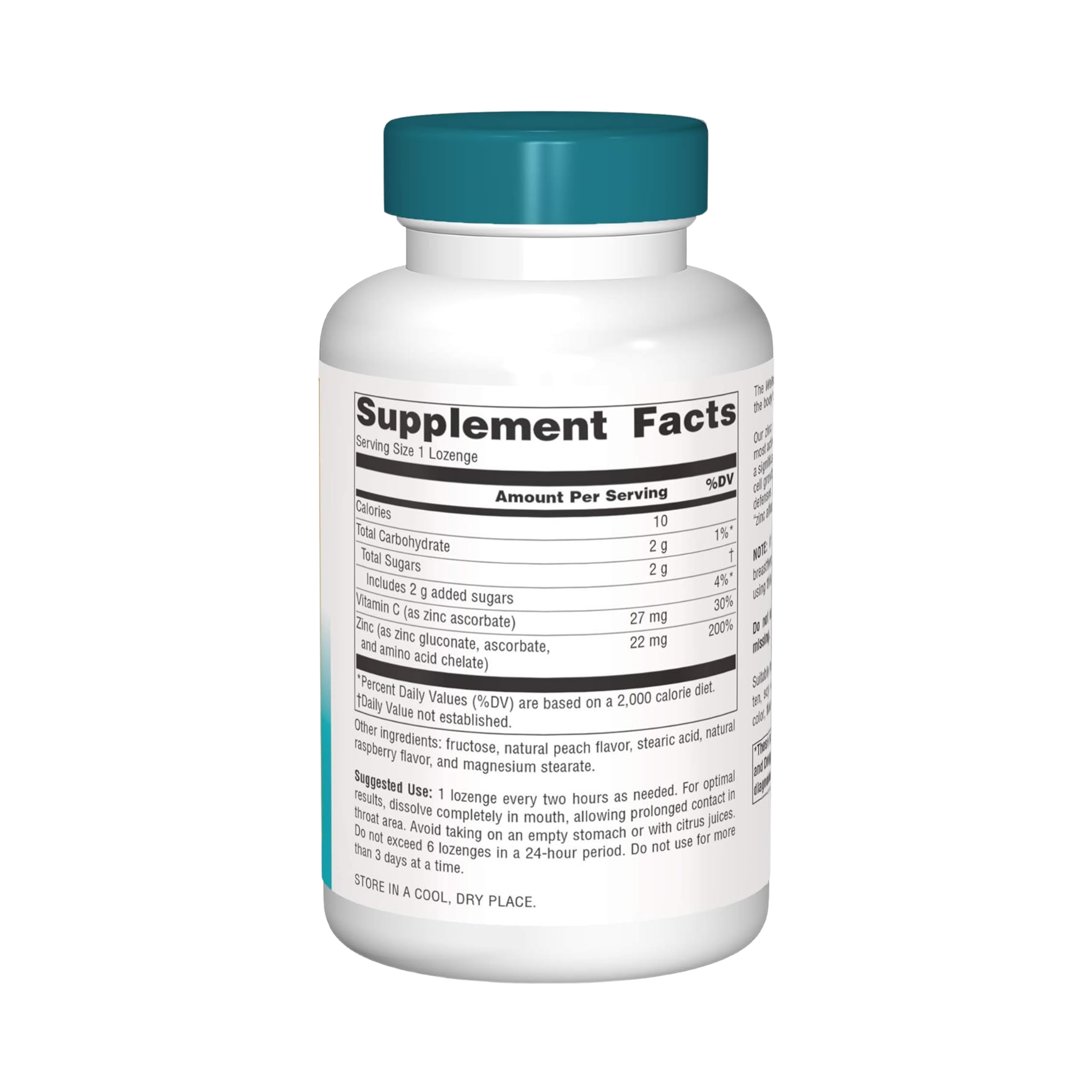 Source Naturals, Wellness Zinc Lozenges, 23 Mg, 120 Lozenge