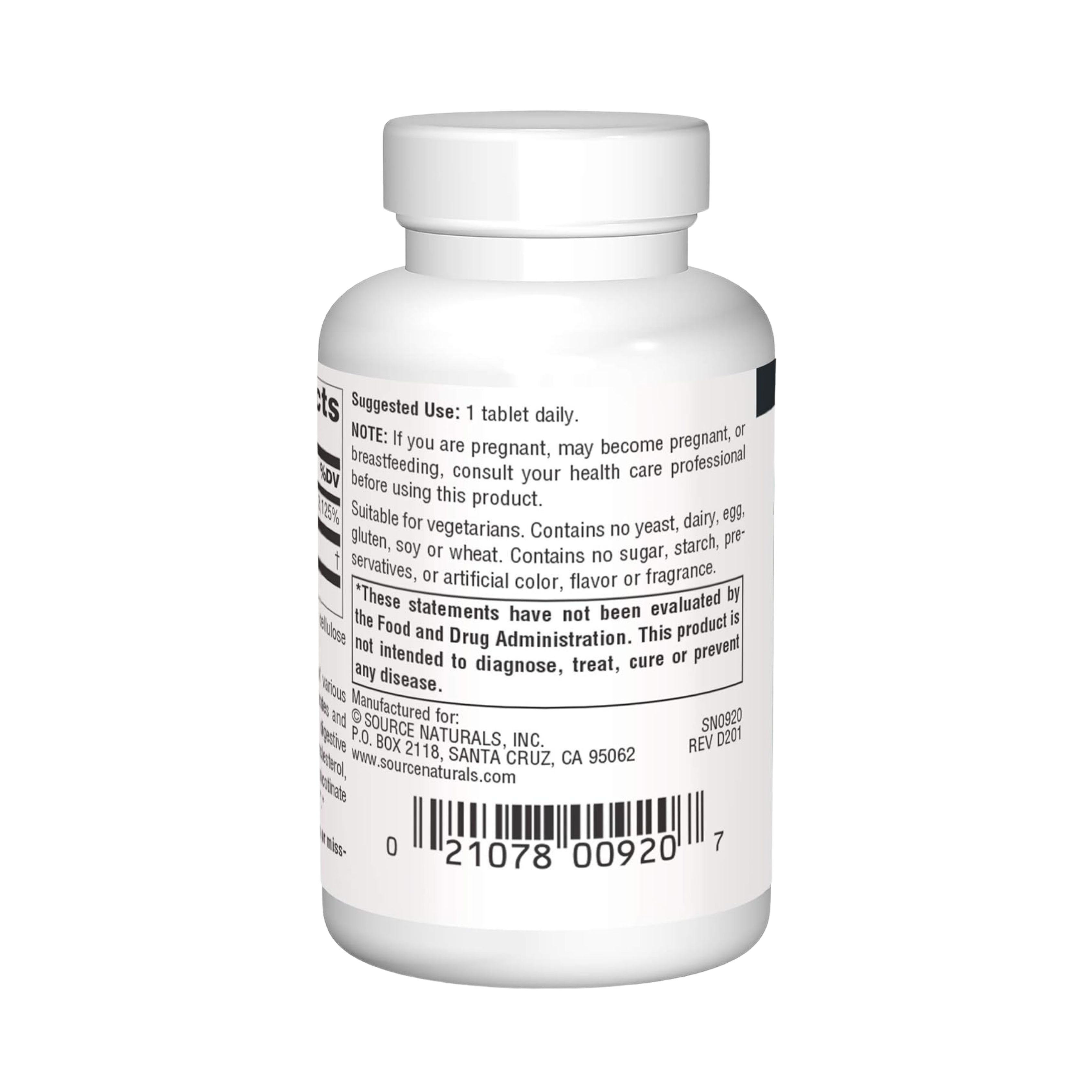 Source Naturals, No-Flush Niacin, 500 Mg, 30 Tablets