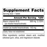 Source Naturals, No-Flush Niacin, 500 Mg, 60 Tablets