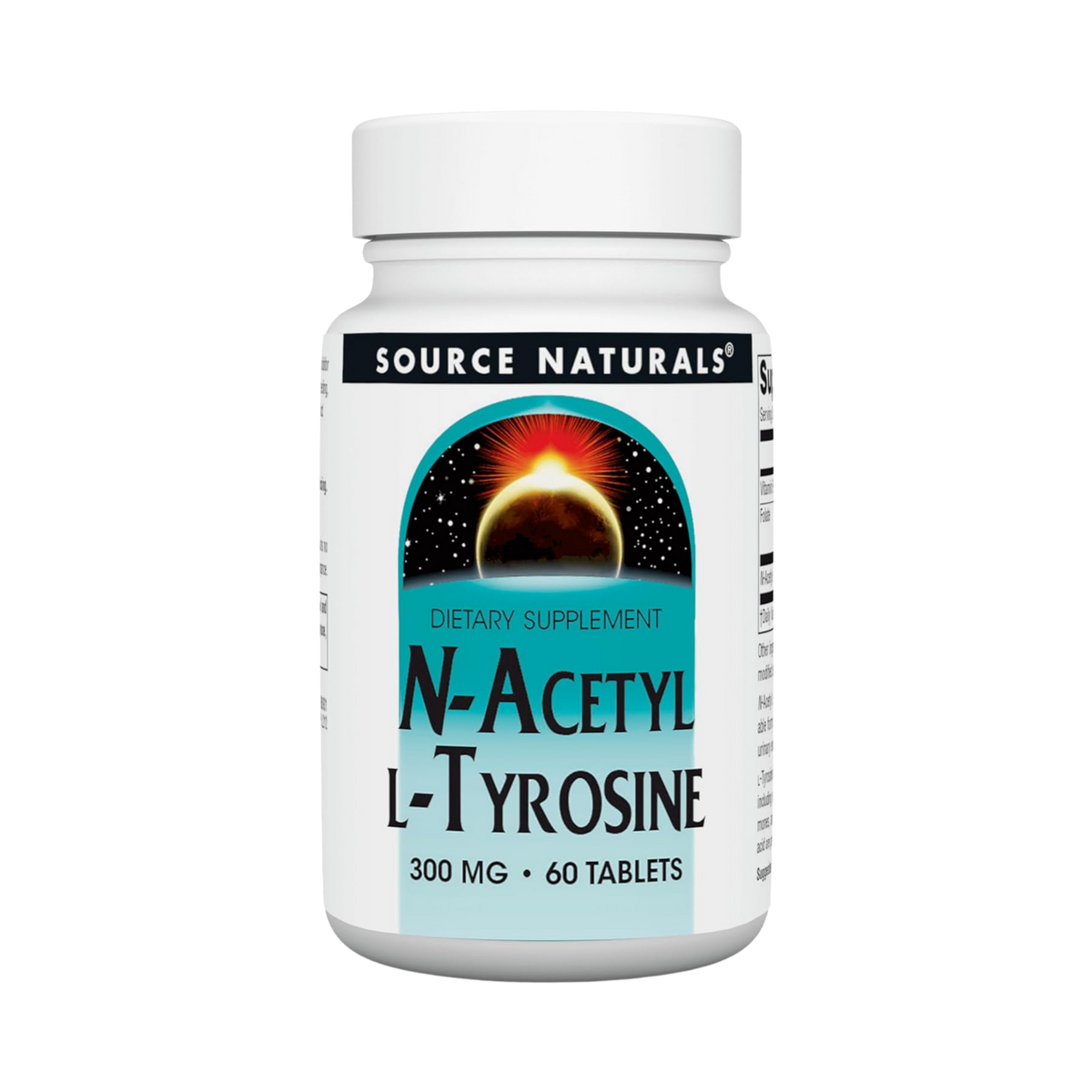 Source Naturals, N-Acetyl L-Tyrosine, 60 Tablets