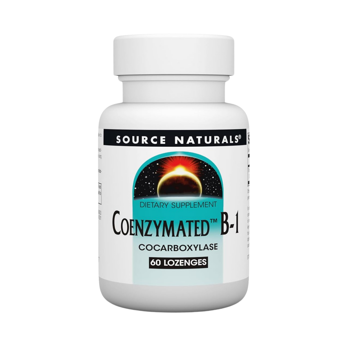 Source Naturals, Coenzymated B-1, 60 Peppermint Lozenge