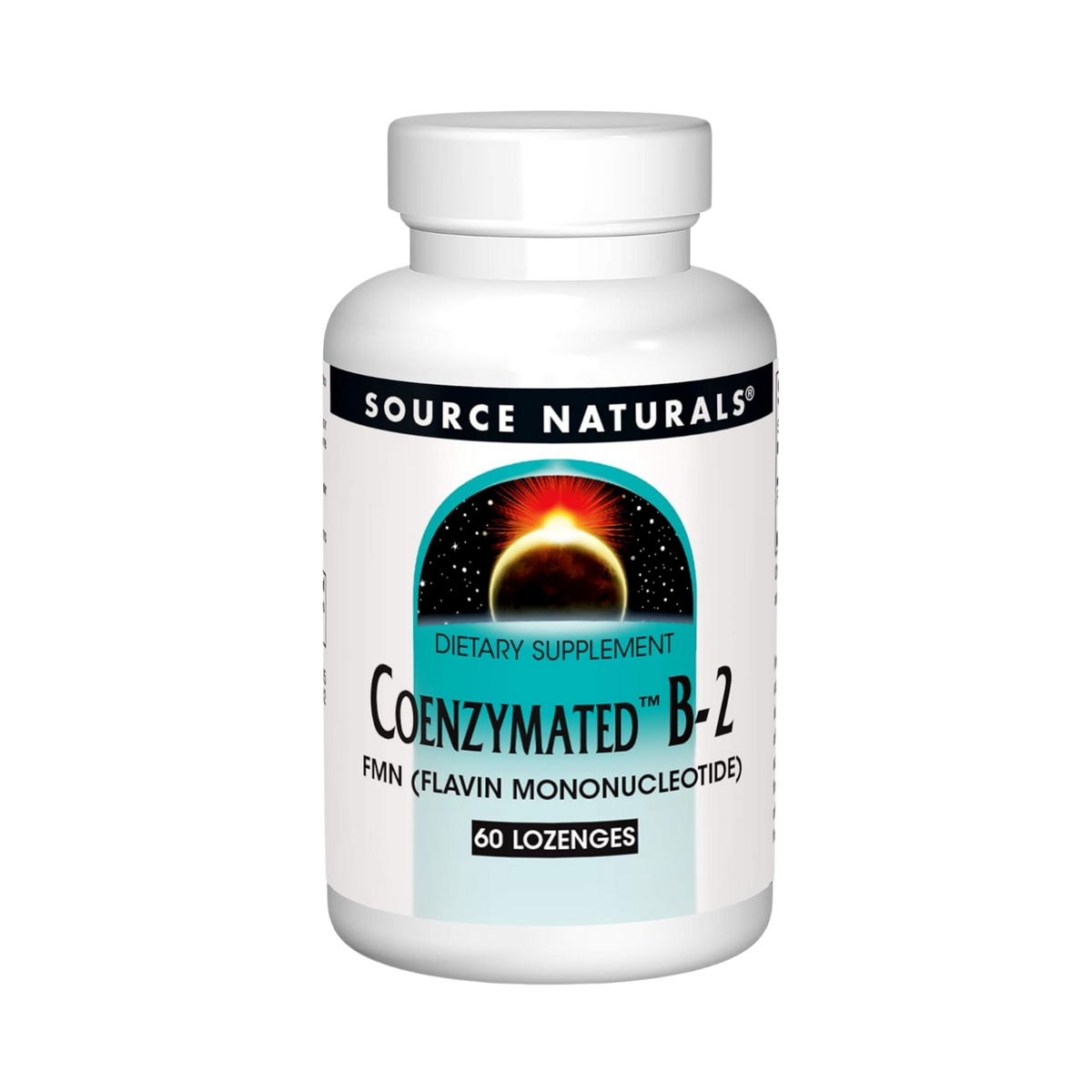 Source Naturals, Coenzymated, B-2, 25 Mg, 60 Lozenge