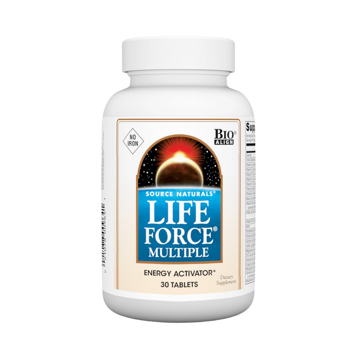 Source Naturals, Life Force Multiple, No Iron, 30 Tablets