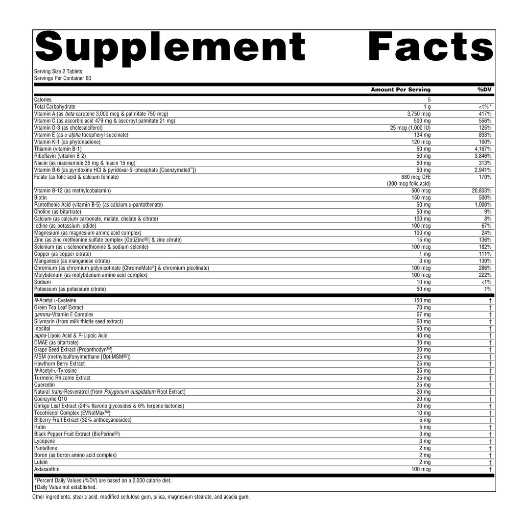 Source Naturals, Life Force Multiple, No Iron, 120 Tablets