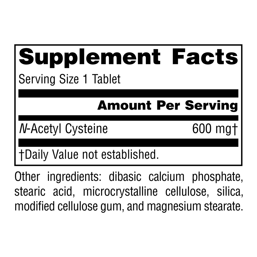 Source Naturals, N-Acetyl Cysteine, 600 Mg, 120 Tablets