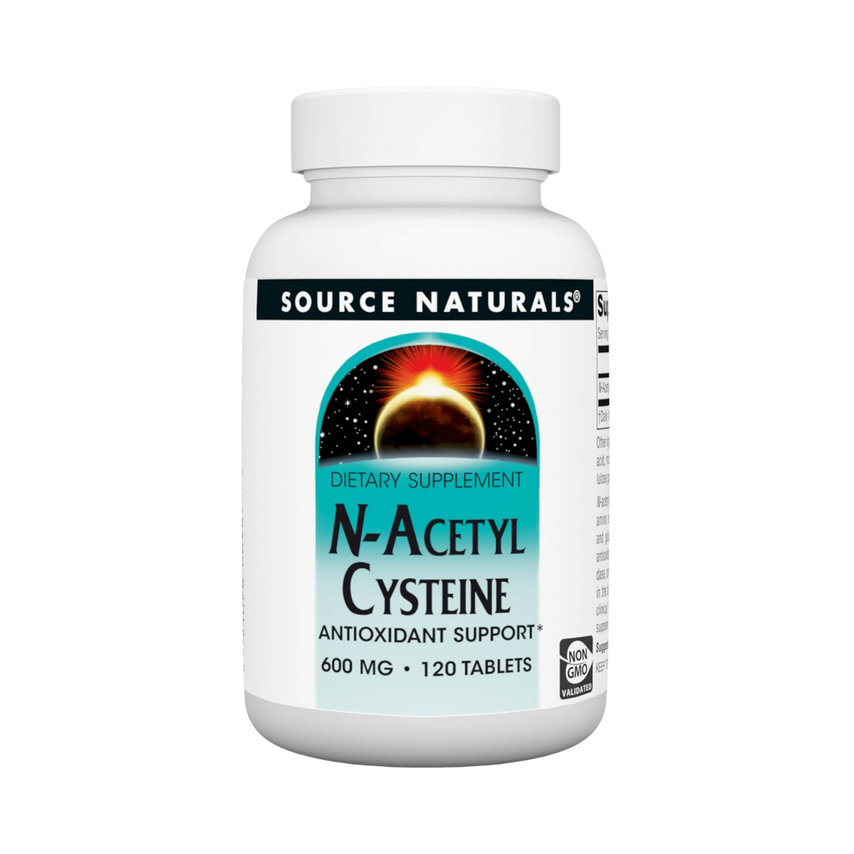 Source Naturals, N-Acetyl Cysteine, 600 Mg, 120 Tablets