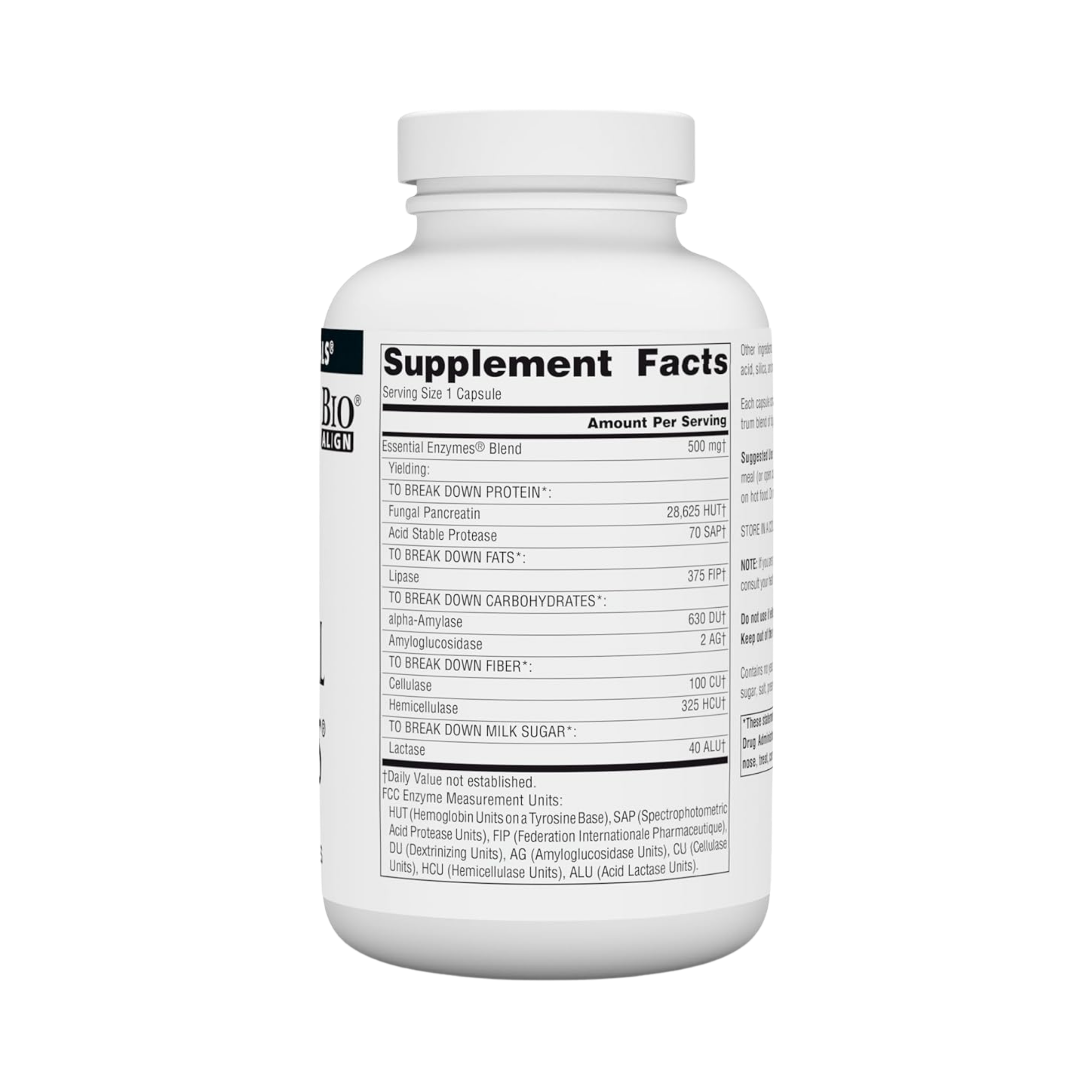 Source Naturals, Essential Enzymes, 500 Mg, 240 Capsules