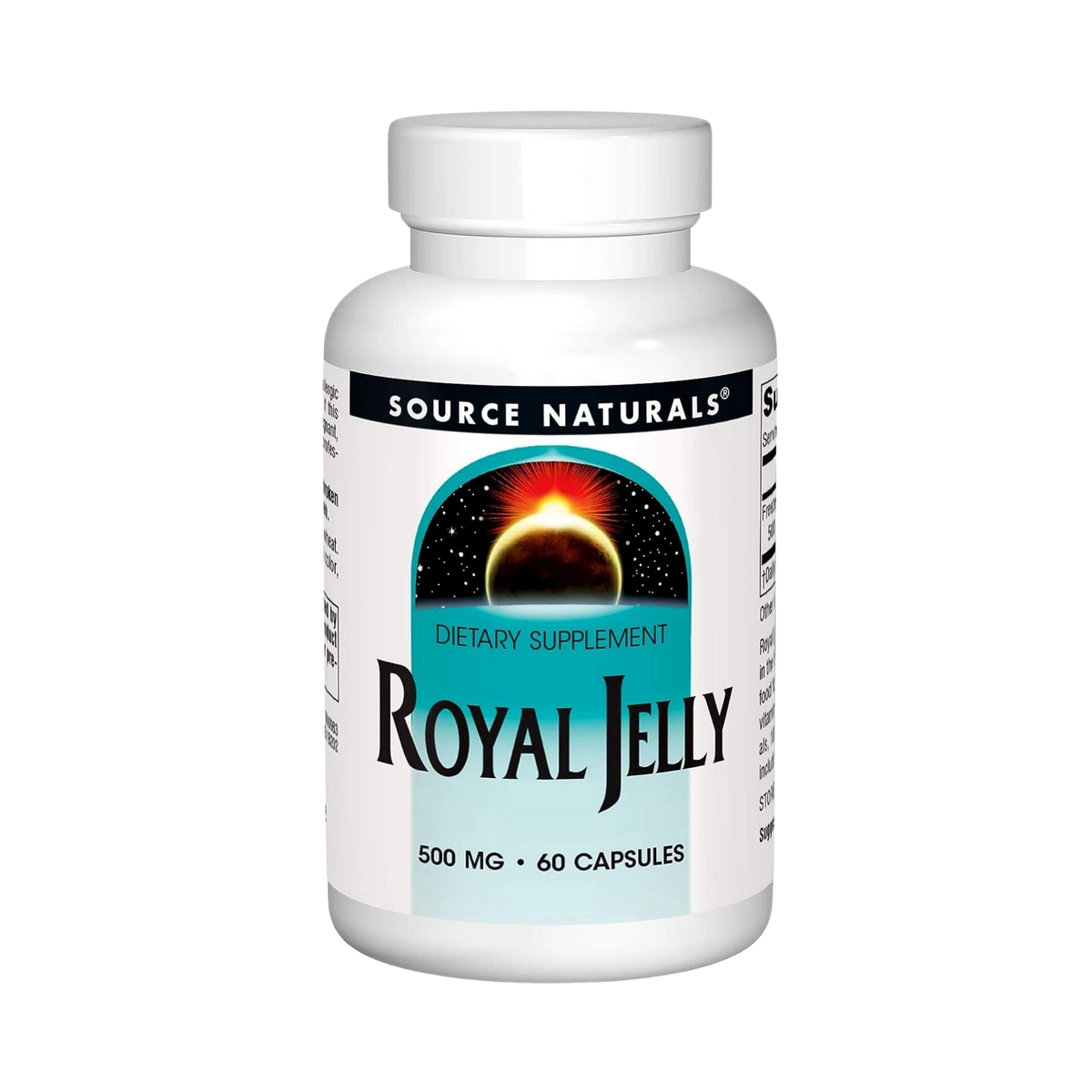 Source Naturals, Royal Jelly, 500 Mg, 60 Capsules