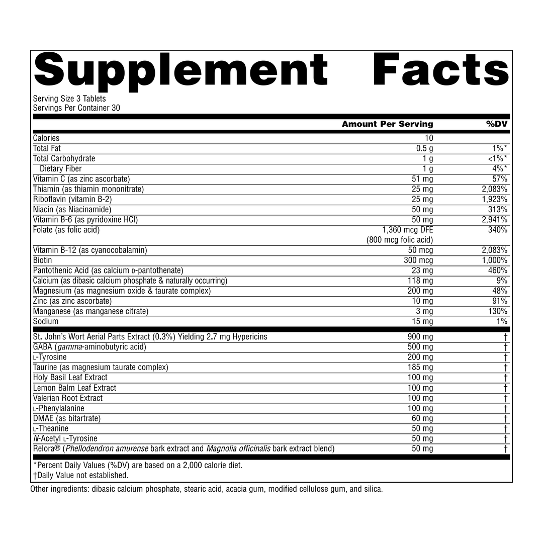 Source Naturals, Mood Balance, 90 Tablets