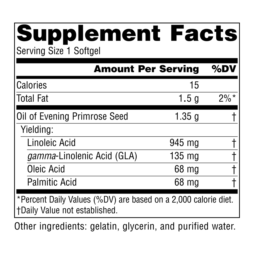 Source Naturals, Mega Primrose, 1350 Mg, 60 Softgels