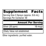 Source Naturals, Wellness Colloidal Silver Throat Spray, 30 ppm, 1 Fl Oz Liquid