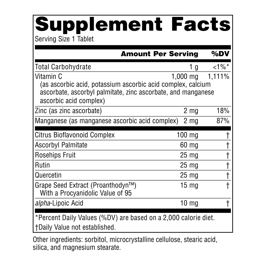 Source Naturals, Wellness C-1000, 50 Tablets