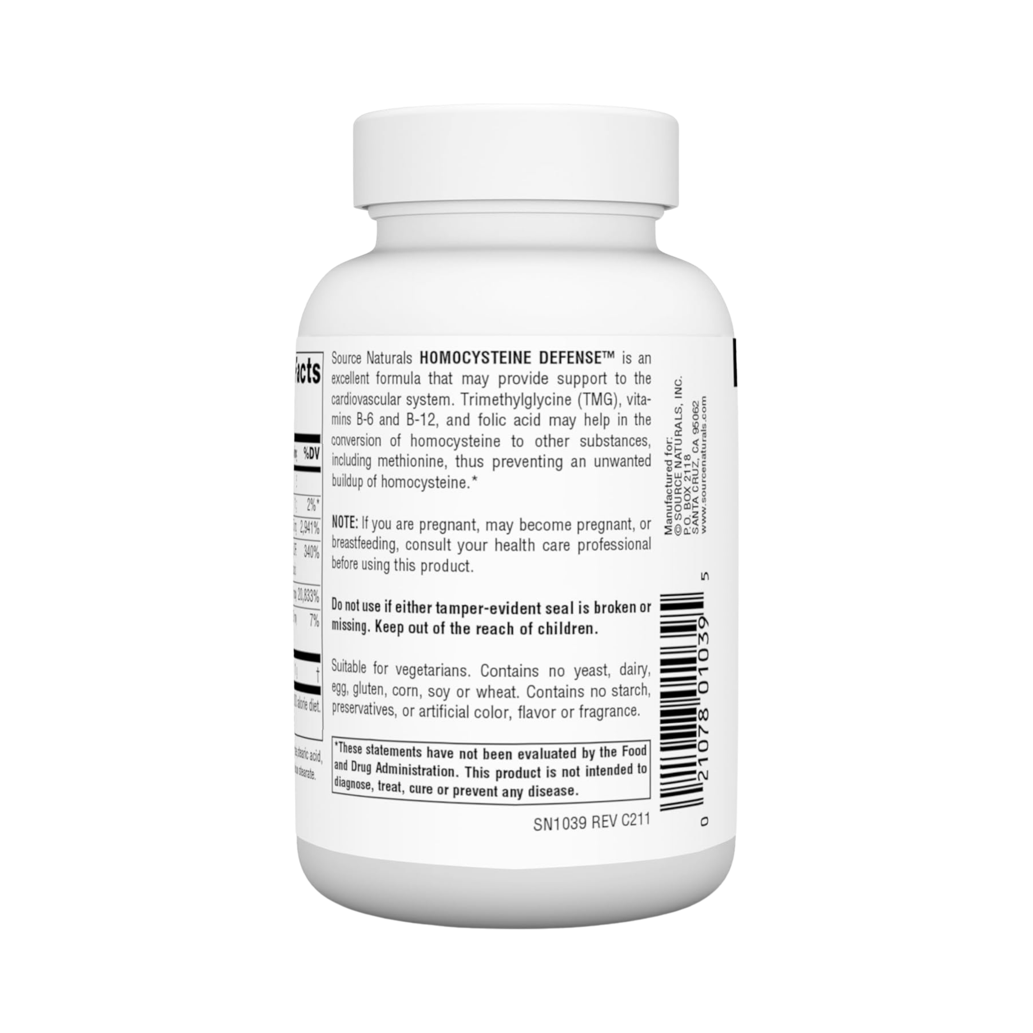 Source Naturals, Homocysteine Defense, 120 Tablets