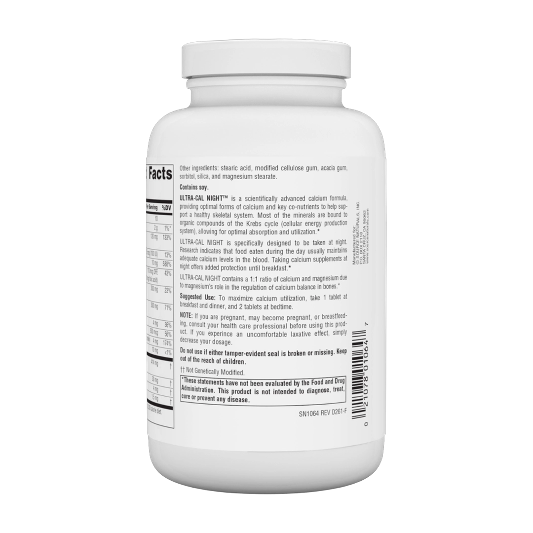 Source Naturals, Ultra-Cal Night, 240 Tablets