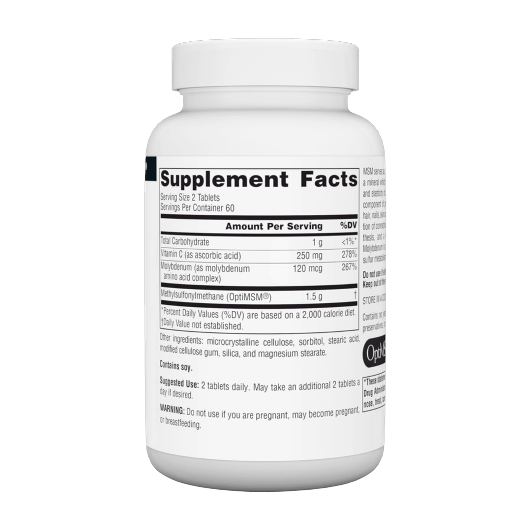 Source Naturals, MSM with Vitamin C, 750 Mg, 120 Tablets